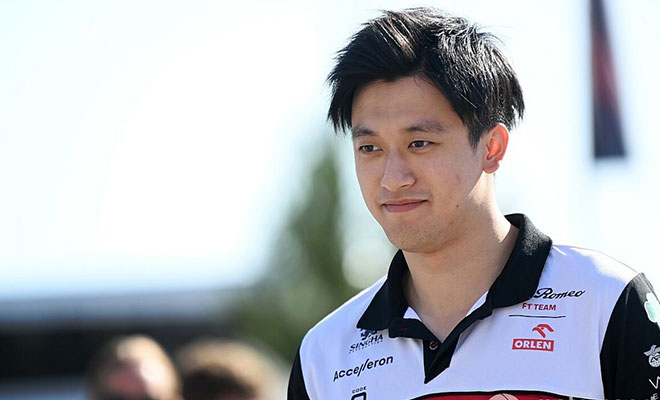 Guanyu Zhou F1 career