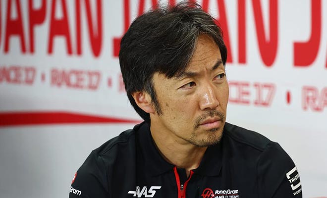 Ayao Komatsu Haas F1
