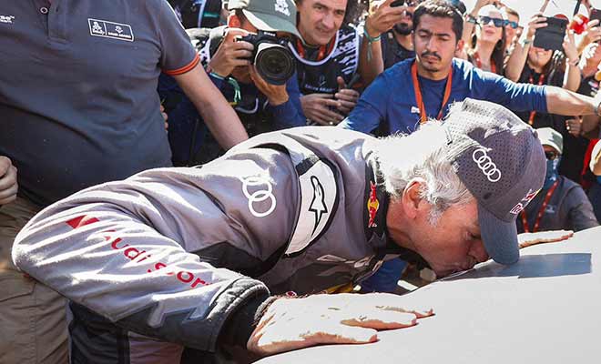 Carlos Sainz Triumphs Over Sebastien Loeb 2024