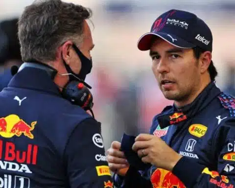 Horner F1 Driver Perez. Horner Dismisses Claims of Sponsor Pressure on Perez