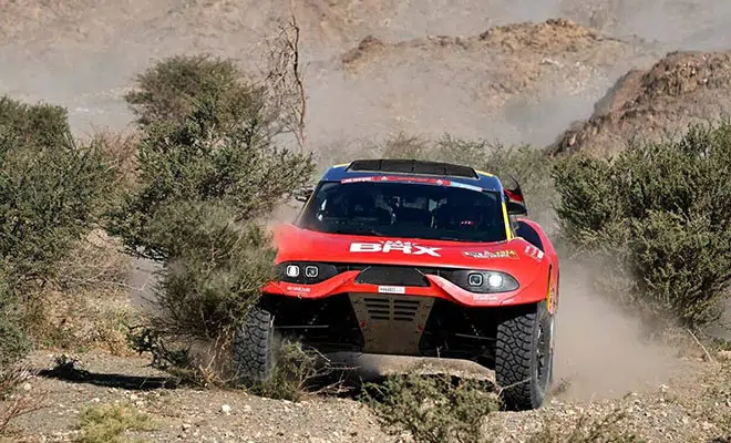 Loeb's Pursuit Dakar Triumph Stage7 2024