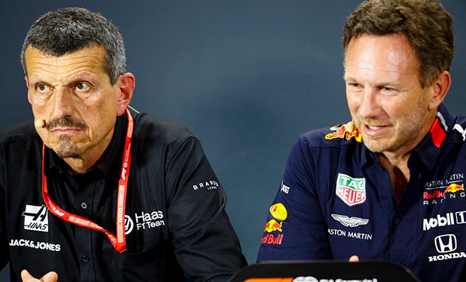 Steiner Evictions Red Bull Haas F1