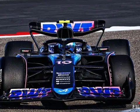 Alpine F1 Bahrain Testing