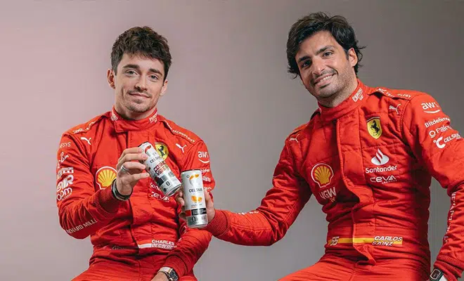 Ferrari Celsius Hamilton Partnership