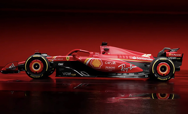 Ferrari's 2024 F1 car launch