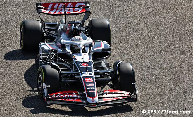 Haas F1 Winter Testing