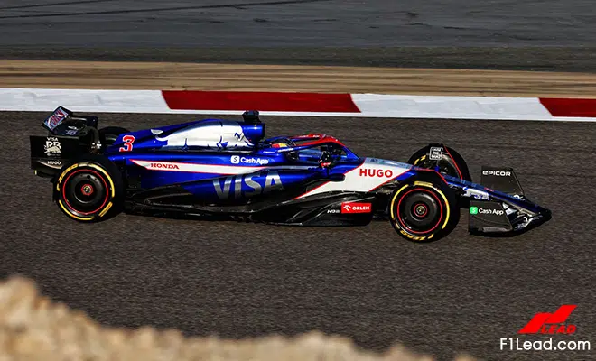 Ricciardo VCARB-01 Bahrain Optimism