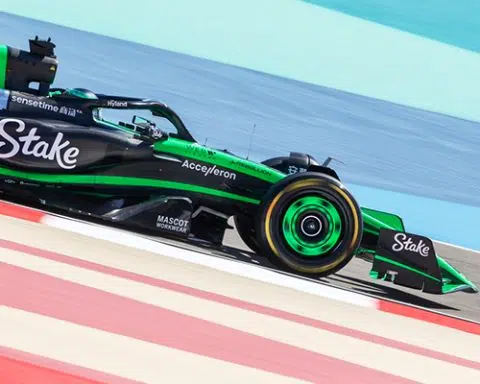 Stake F1's C44 Shines in Bahrain Winter Testing