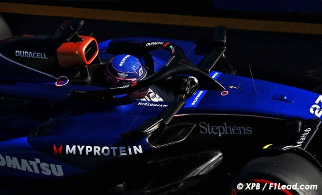 Albon's 12th Place Boosts Williams F1 Morale