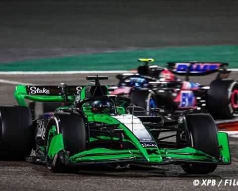 Zhou Bahrain Grand Prix Progress