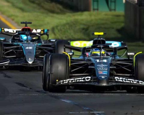 Aston Martin Stands by Alonso in Russell Clash