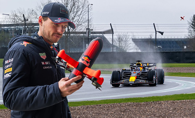 F1 Explores Drones for Dynamic Race Footage