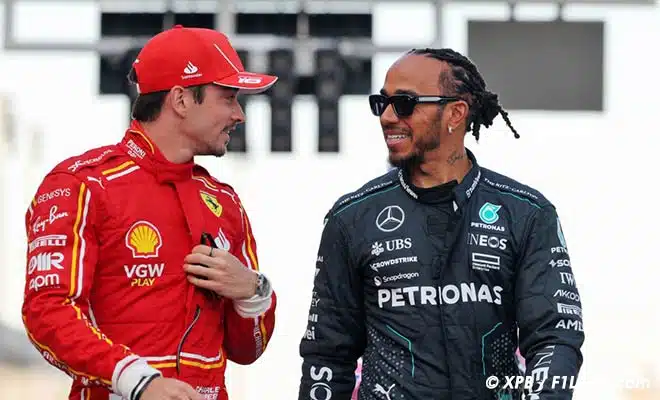 Leclerc Excited for Hamilton's Ferrari Move