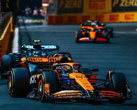 McLaren F1 Jeddah Podium