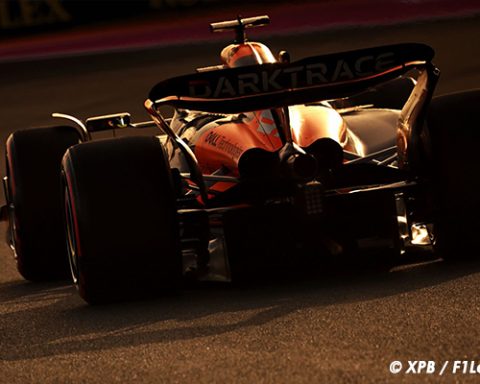 McLaren Jeddah GP Qualifying