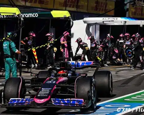 Ocon's Point Chase Thwarted by Pit Stop Issue