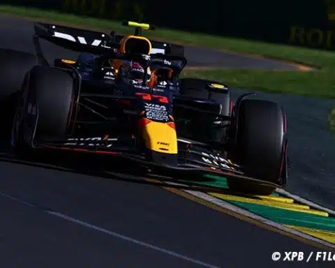 Perez Penalized Drops to 6th in Australian GP