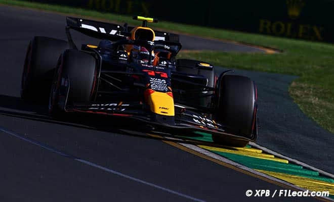 Perez Penalized Drops to 6th in Australian GP