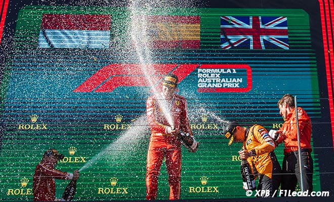 Sainz Seizes Aussie GP Victory After Verstappen's Exit