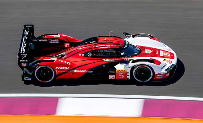 Sebastian Vettel Tests Porsche 963 at Aragon