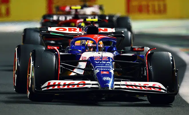 Tsunoda Saudi GP Performance F1 2024.
