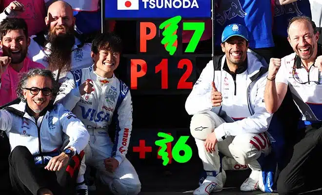 Tsunoda's Surge to 7th After Alonso's Penalty