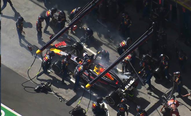 Verstappen's Aussie GP Dream Ends in Smoke