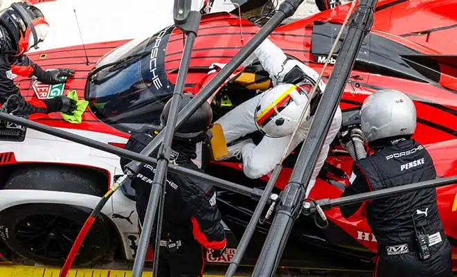 Vettel Porsche 963 Test