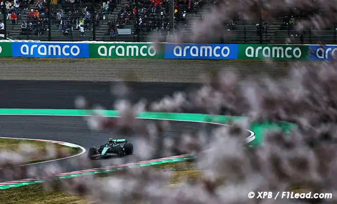 Alonso Questions Aston's Pace at Rainy Japan GP