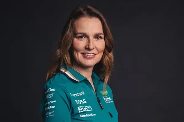 AI revolution in F1 Clare Lansley, Chief Information Officer at Aston Martin F1