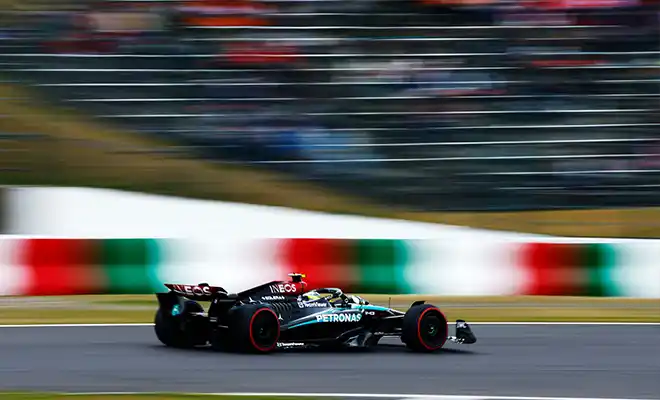 Mercedes F1 Gains Insight on W15 at Japanese GP