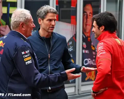 Red Bull's Marko Talks Sainz Amidst Audi's Higher Bid