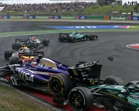 Ricciardo Blames Stroll for Crash in Chinese GP