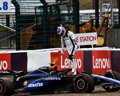 Sargeant's Chassis Survives Japan FP1