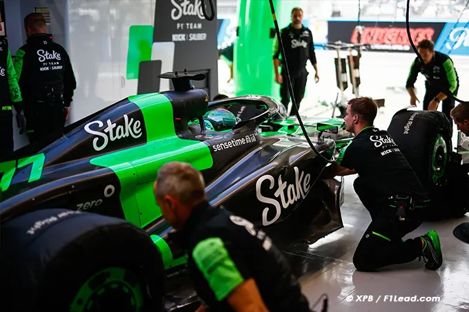 Stake F1 Evolving Pit Stops Signal Ongoing Progress