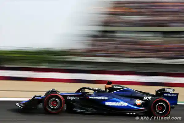 Williams F1 Struggles in Shanghai Albon Pushes