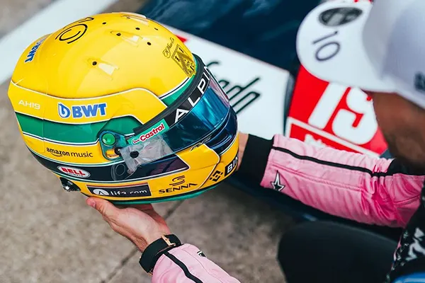 Gasly Honors Senna at Imola with Heartfelt Tribute