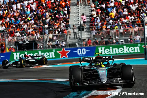 Mercedes F1: Wolff Lauds Team's Speed in Miami