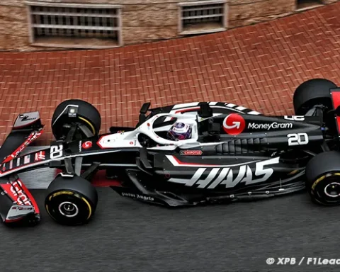 Magnussen Leads Haas in Monaco Struggle