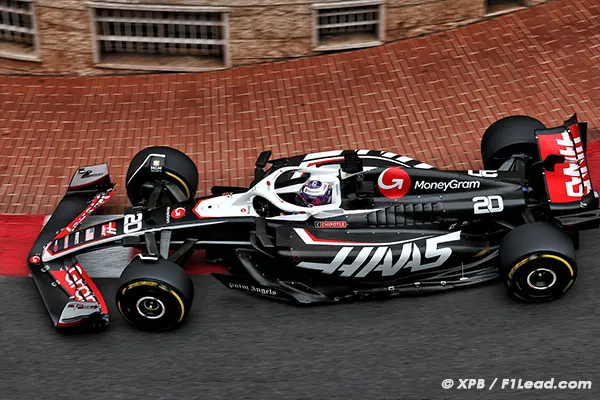 Magnussen Leads Haas in Monaco Struggle