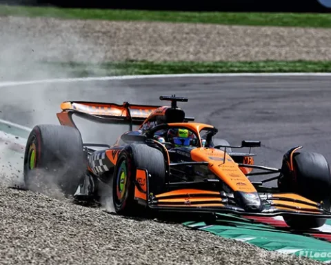 McLaren Dominate as Crashes Mar FP3 at Imola