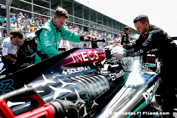 Mercedes F1 Shows Confidence Ahead of Key Races