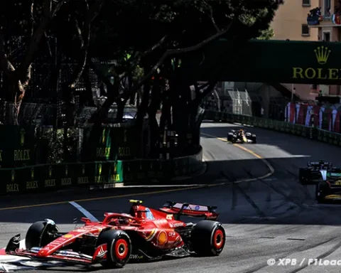 Sainz Settles for Third in Monaco Thriller