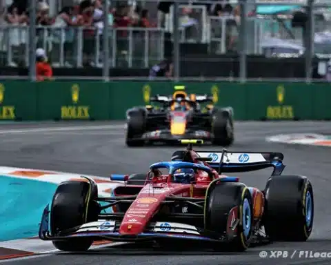 Sainz's Near Miss Fourth in Miami GP