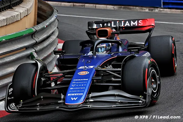 Sargeant Off Pace at Monaco f1 2024
