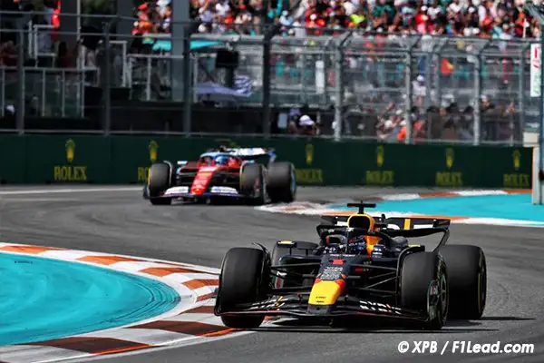 Verstappen Embraces Second at Miami