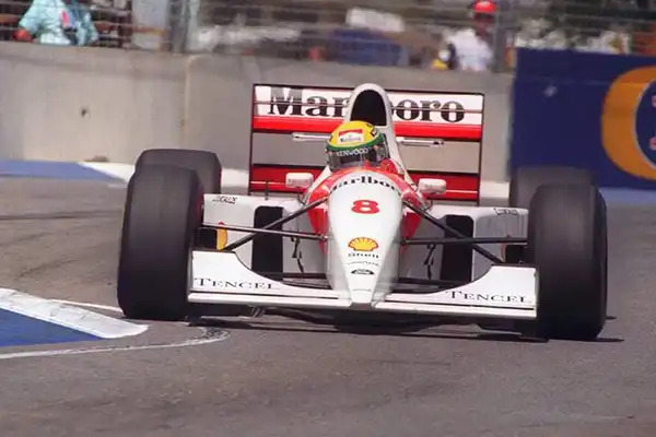 Vettel will drive Ayrton Senna's McLaren MP4 8 at Imola