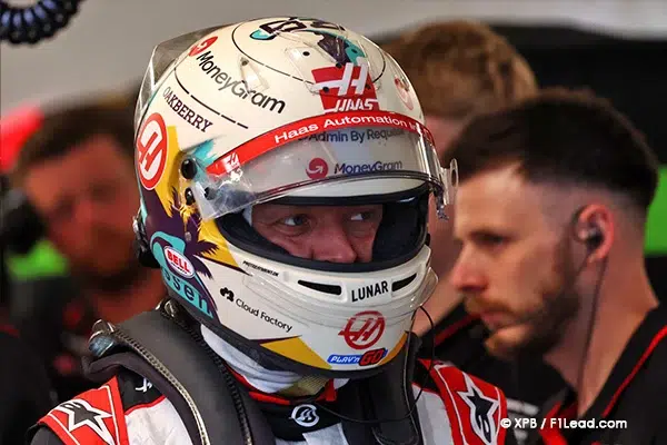 Haas F1's Mixed Day Magnussen Shines Hülkenberg Wavers
