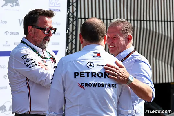 Max Drives Team Success Mercedes Move Looms