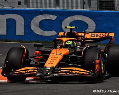 McLaren's Norris Eyes Victory from Row Two in Montreal